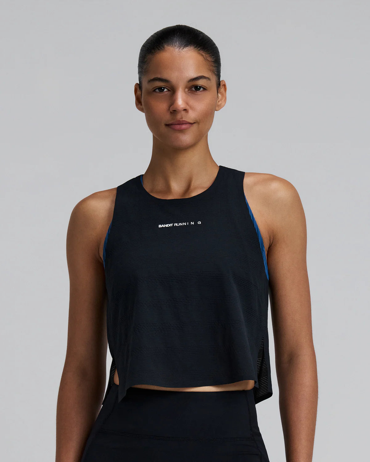 Bandit Running Women's CoolGrid™ Race Singlet - Black