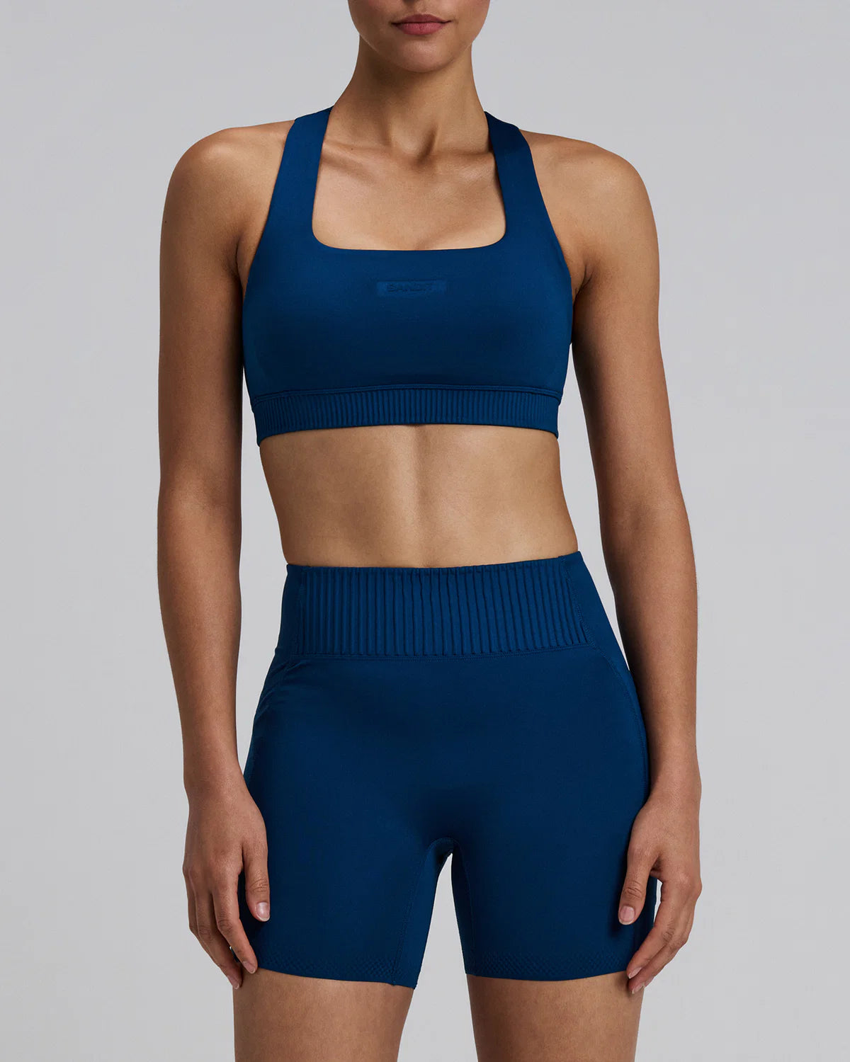 Bandit Running Women's Stamina-V™ High Waist 5" Compression Short - Ink Blue