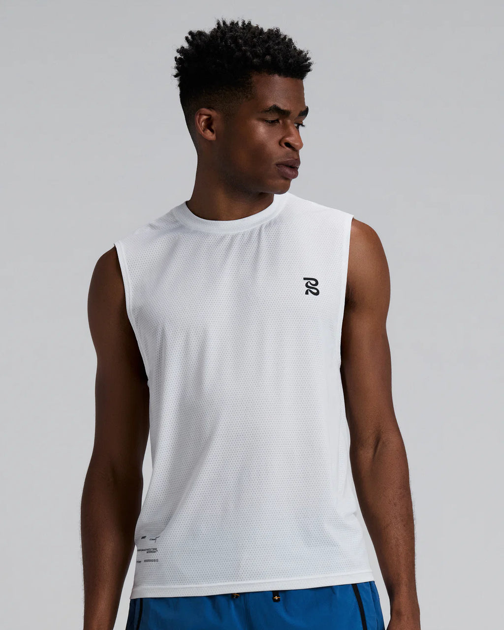 Bandit Running Men's Micromesh™ Run Tank - White