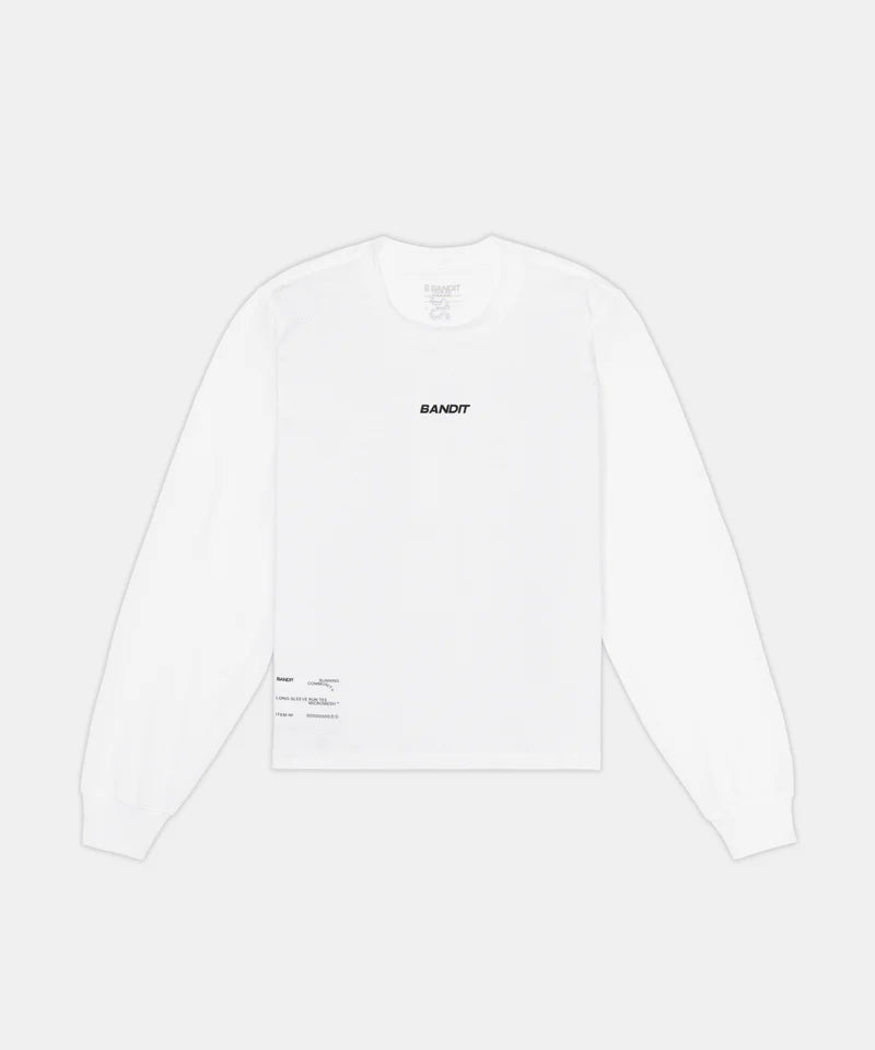 Bandit Running Women's Micromesh™ Long Sleeve Tee - White