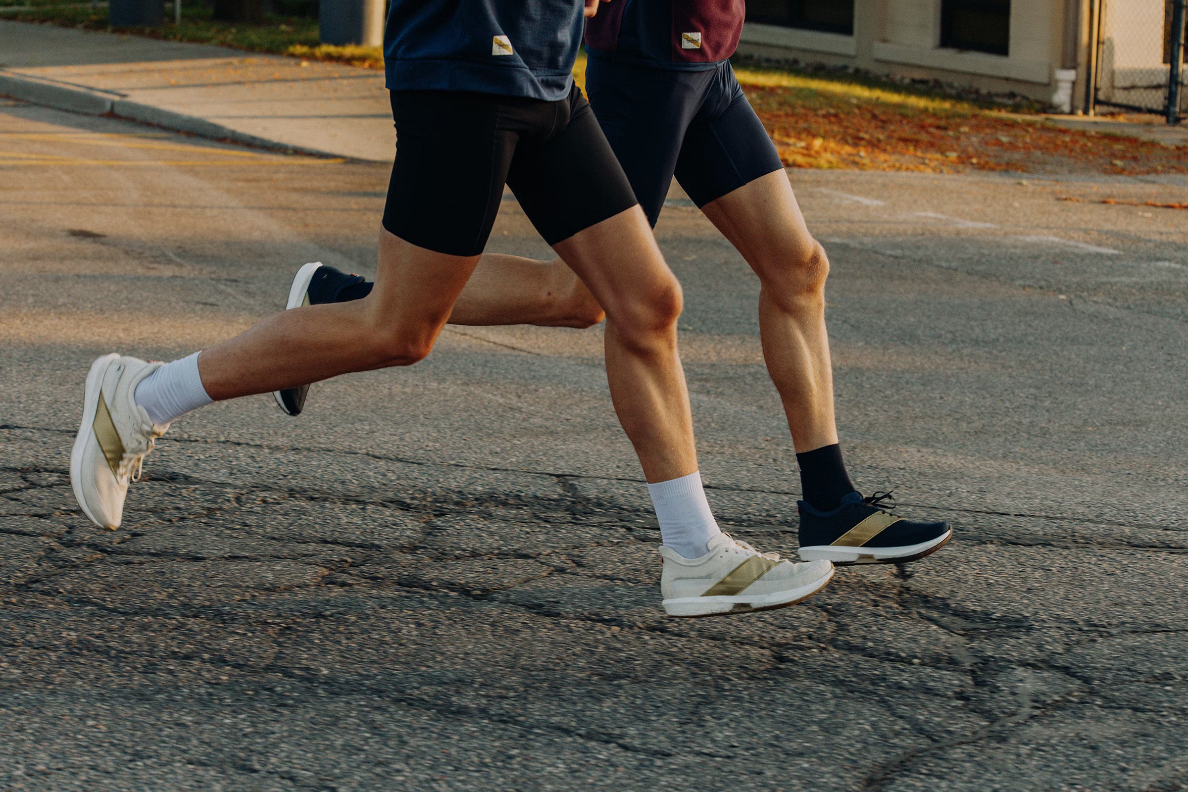 Tracksmith Speed Crew Sock - White