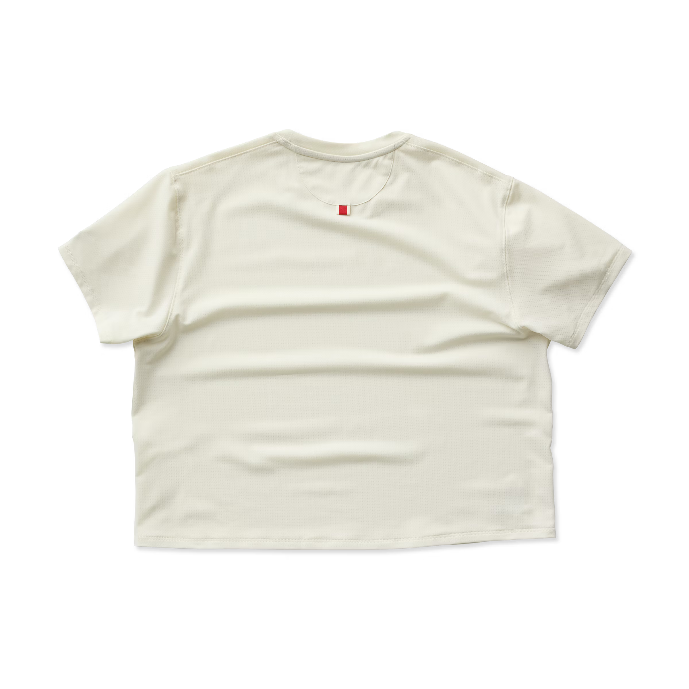 Tracksmith Women's Session Crop Tee -Ivory