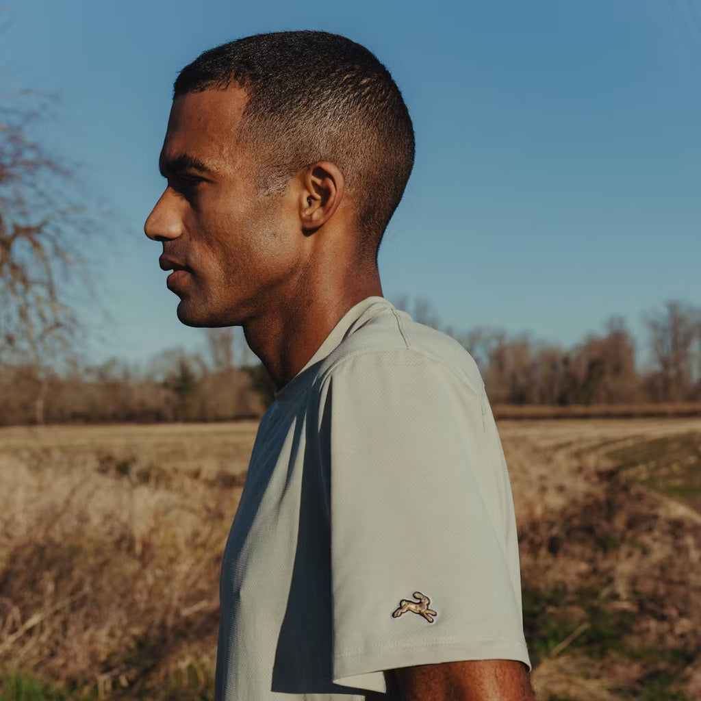 Tracksmith Men's Session Tee - Ivory