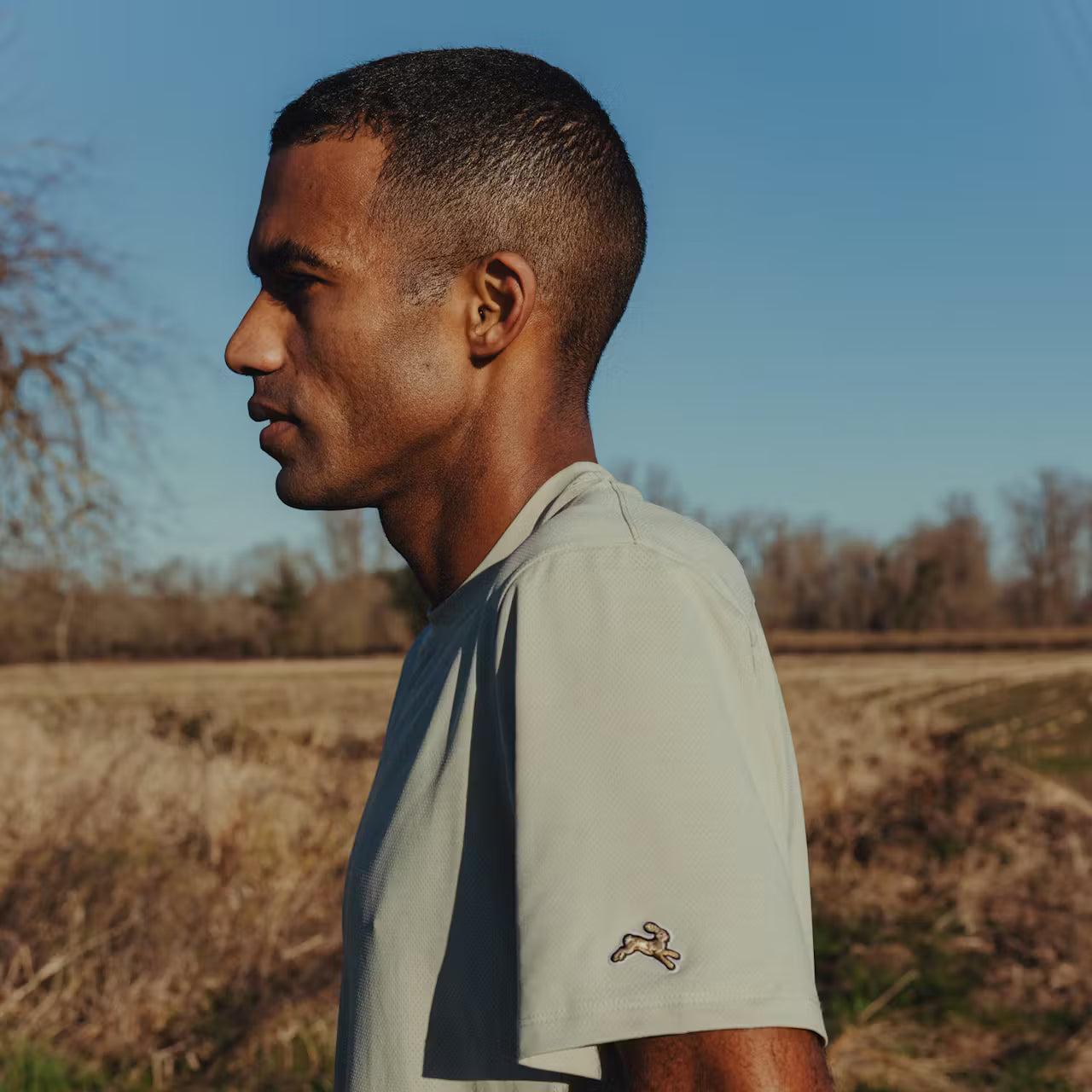 Tracksmith Men's Session Tee - Ivory