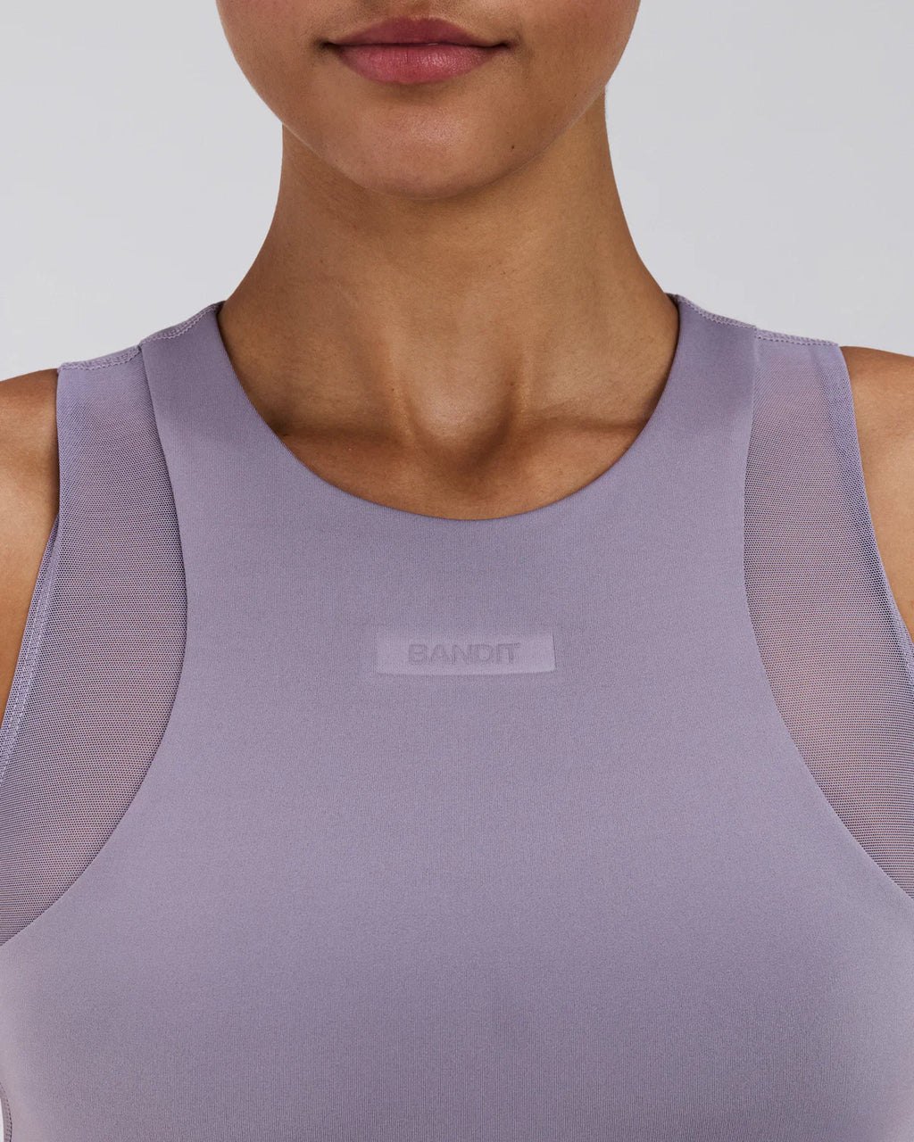 Bandit Running Women's Stamina-V™ Lyra Race Crop - Violet Fog