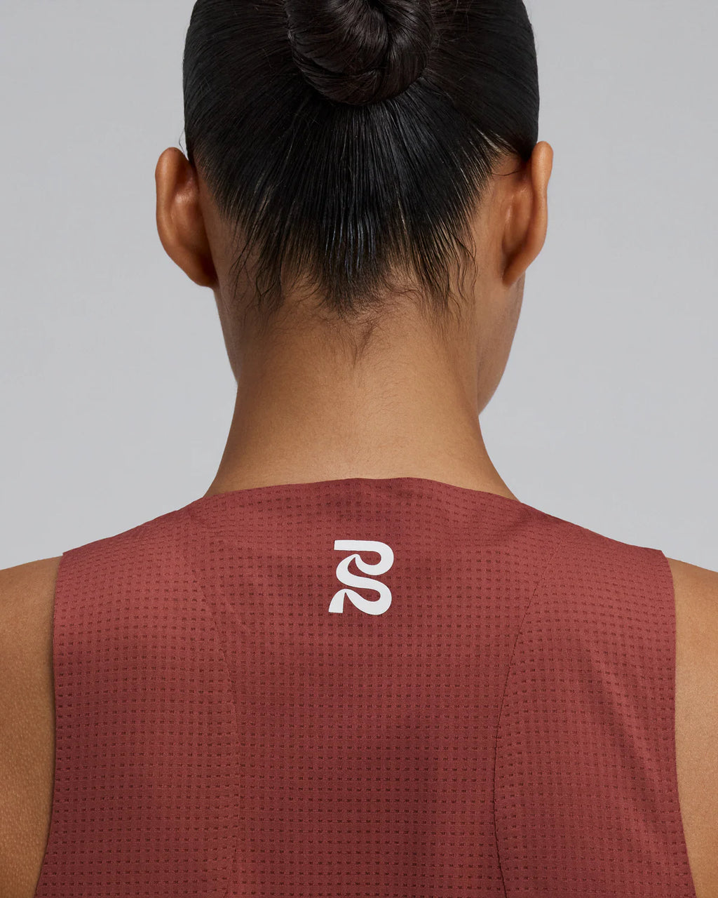 Bandit Running Women's GeoMesh™ Race Singlet - Mahogany