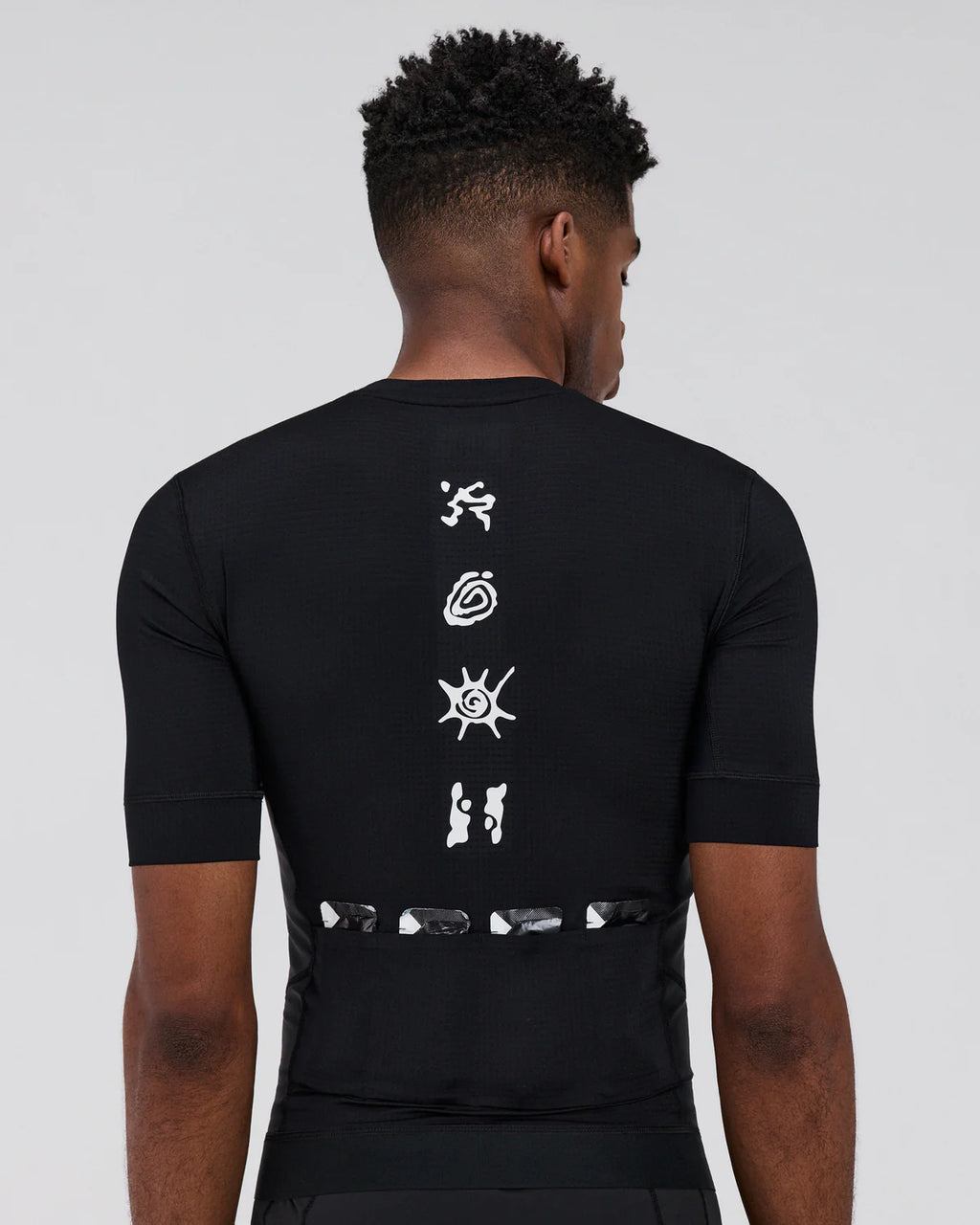 Bandit Running Men's GeoMesh™ Race Top - Black