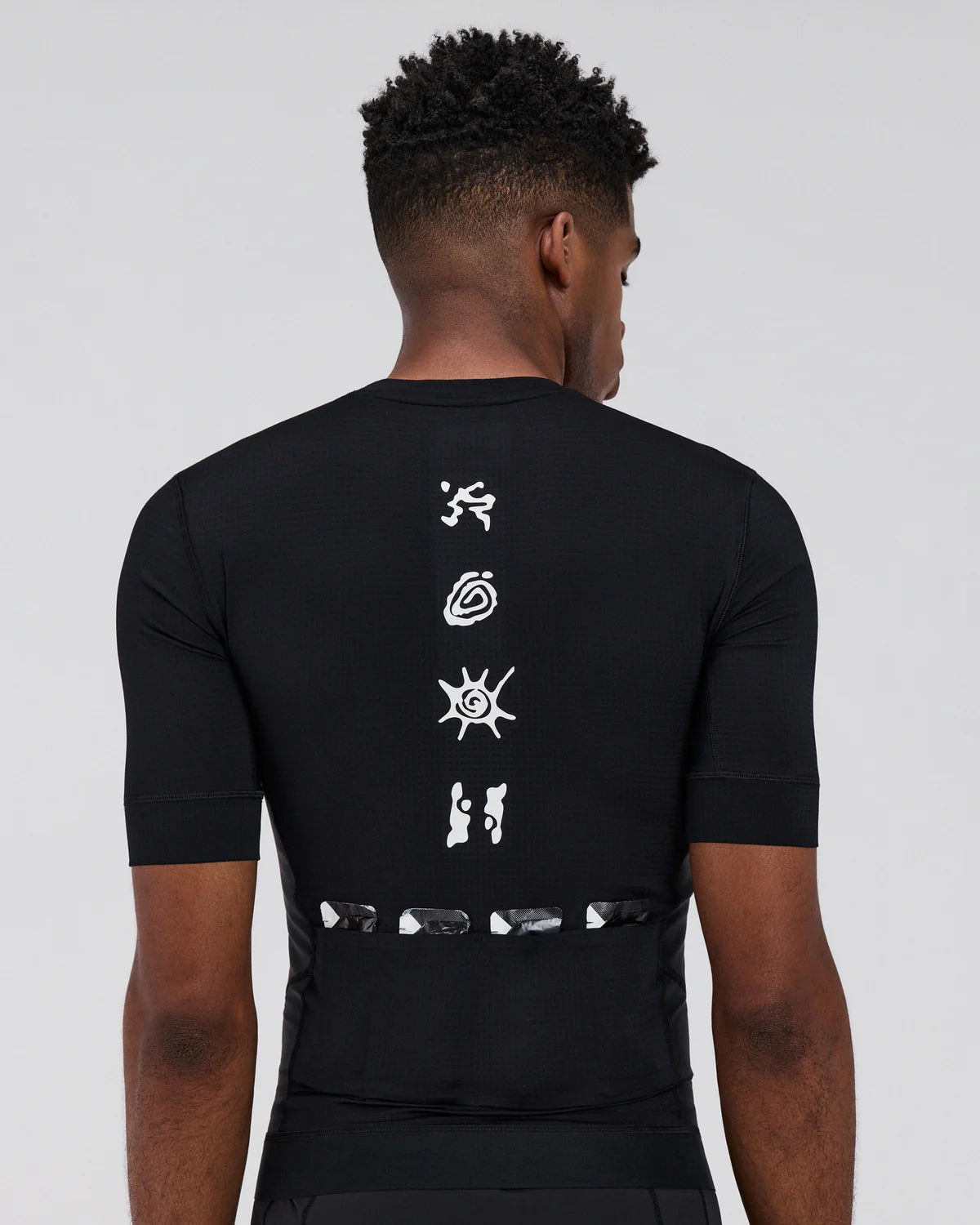 Bandit Running Men's GeoMesh™ Race Top - Black