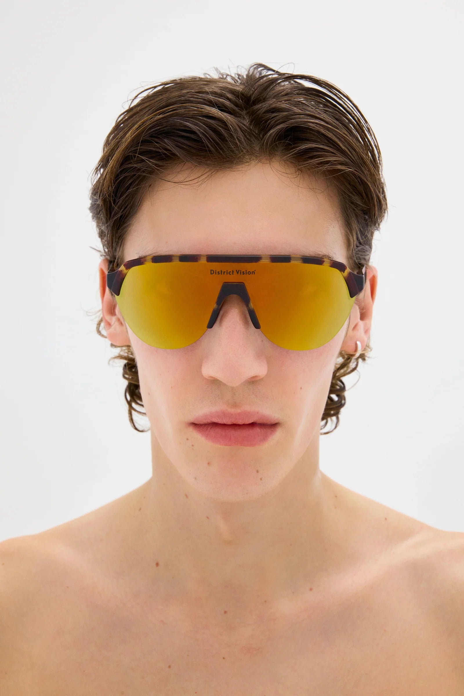 District Vision Nagata Speed Blade Tortoise/D+ Amber Vision