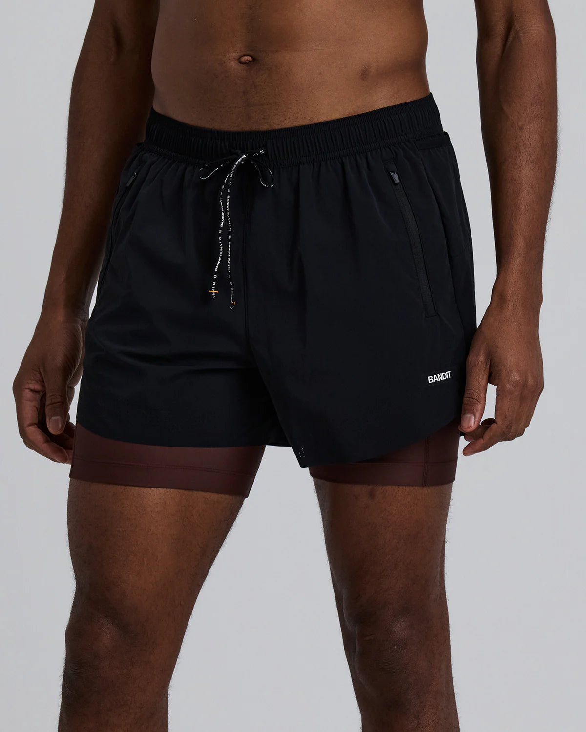 Bandit Running Men's Vento™ Next Gen 2-In-1 Run Short - Black