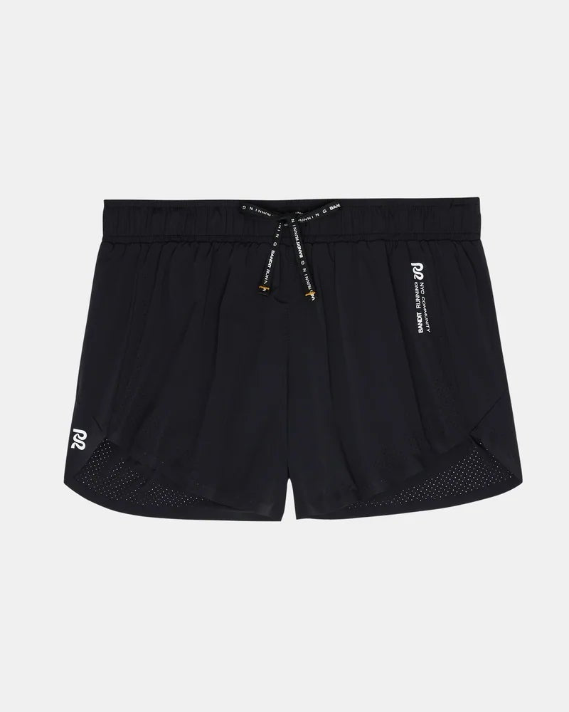 Bandit Running Women's Vento™ 4" Wave Short - Black