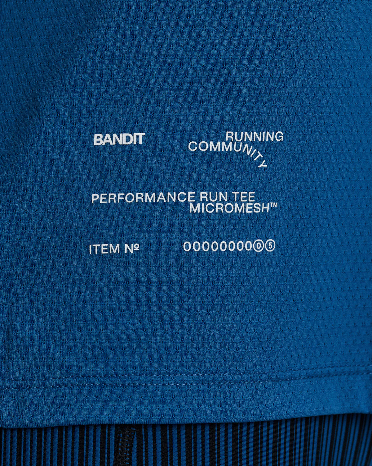 Bandit Running Men's Micromesh™ Run Tee - Aegean