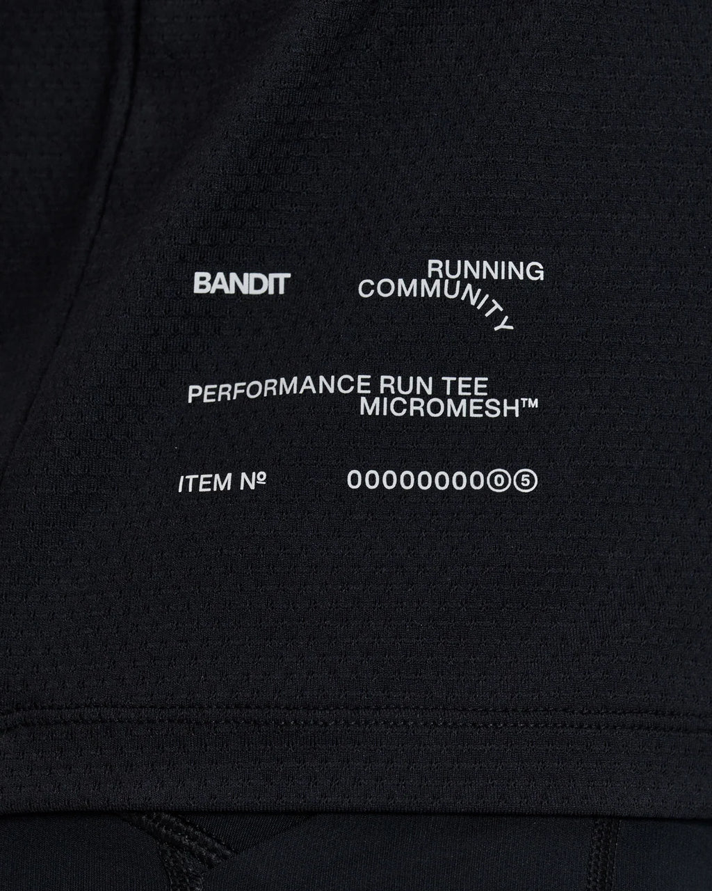 Bandit Running Women's Micromesh™ Run Tee - Black