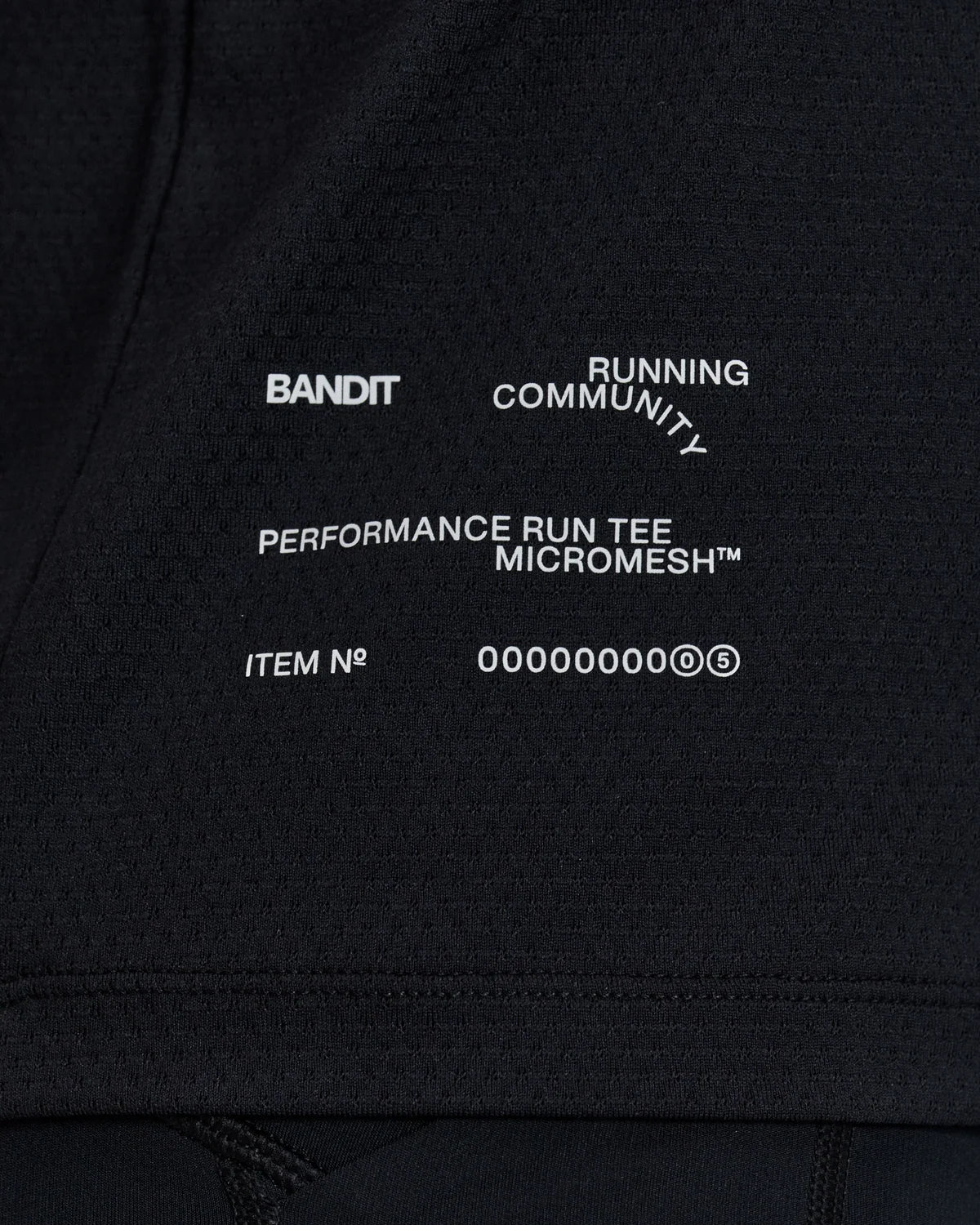 Bandit Running Women's Micromesh™ Run Tee - Black
