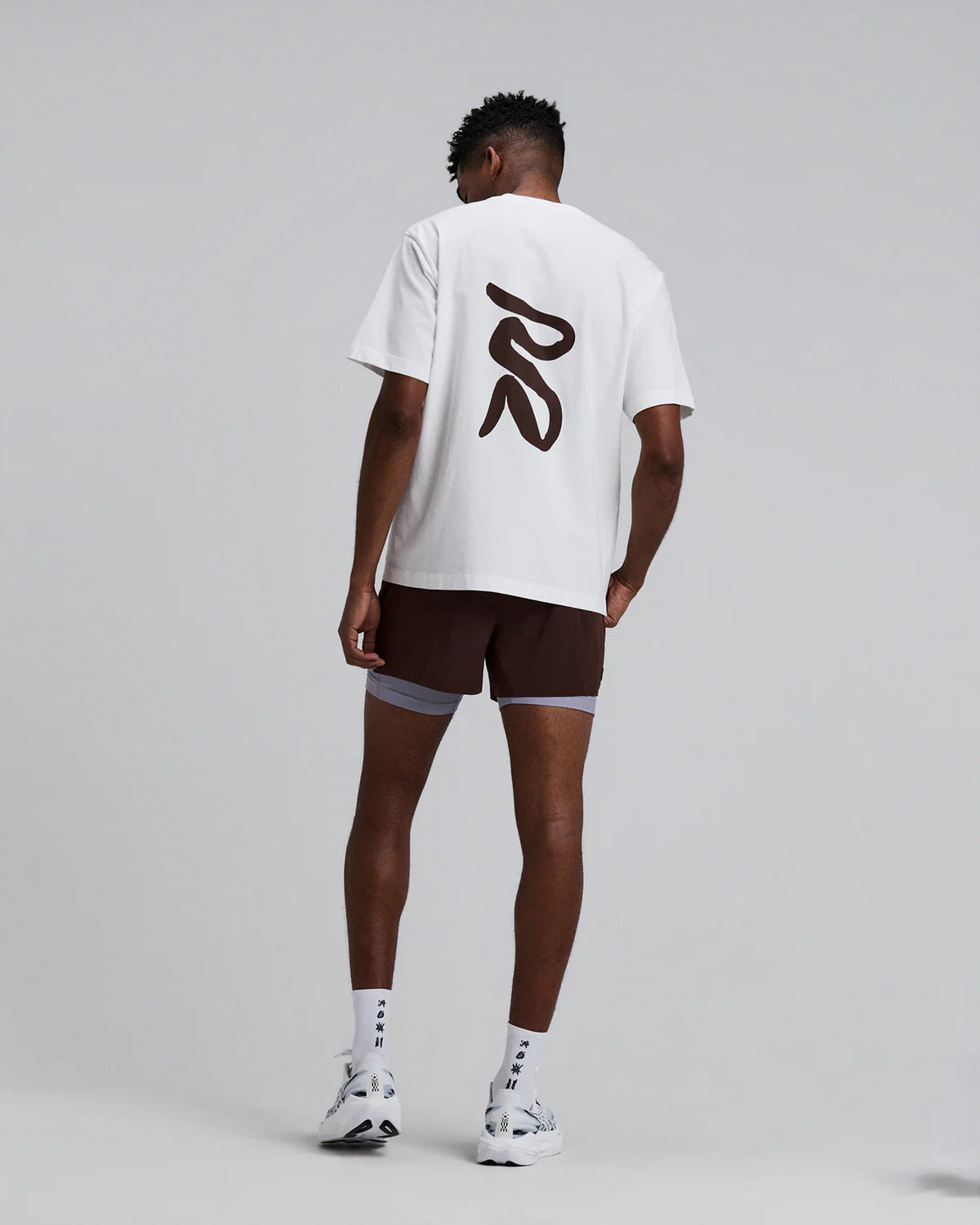 Bandit Running Unisex Cotton Tee - Painted Current