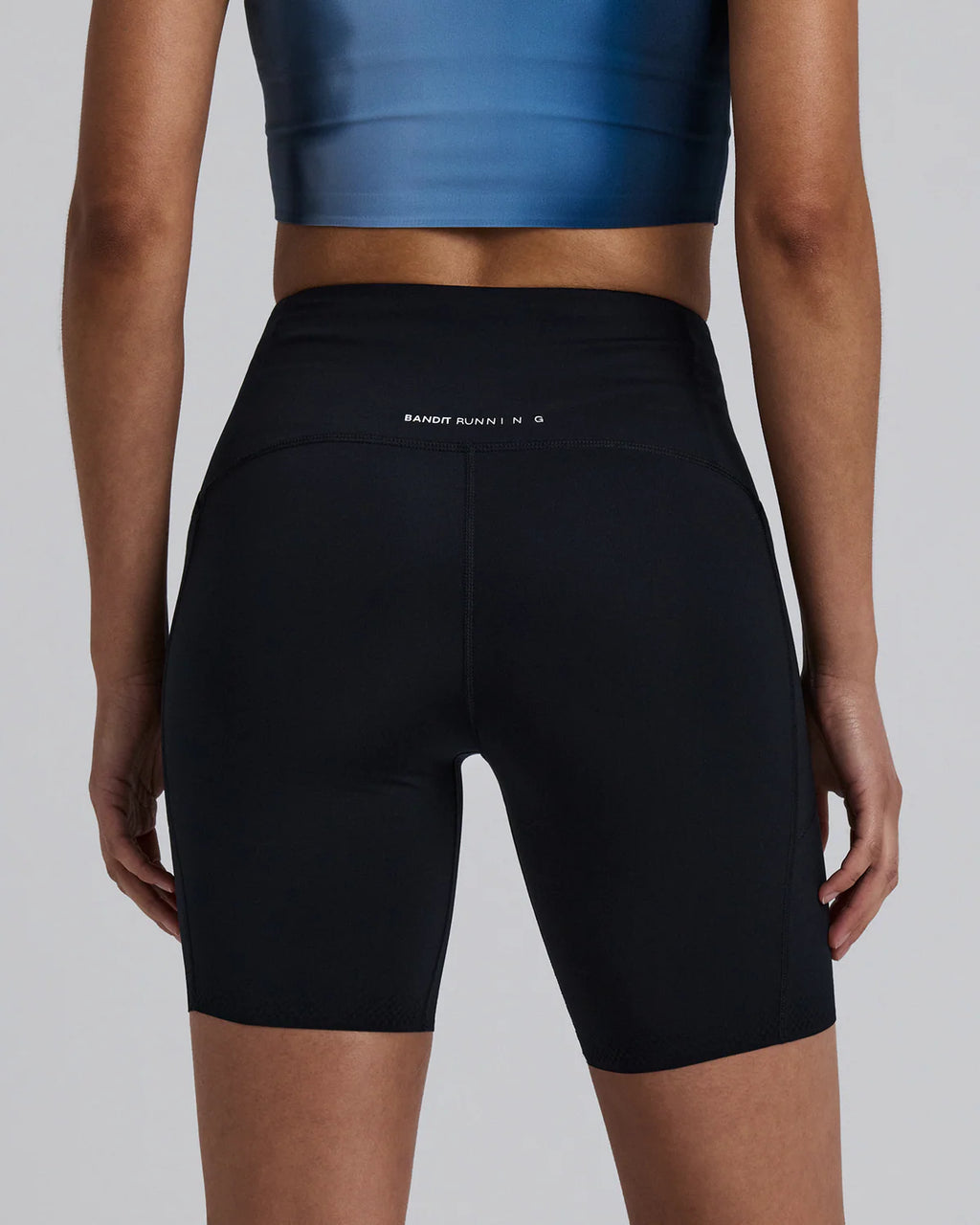 Bandit Running Women's Stamina-V™ High Waist 7" Compression Short - Black
