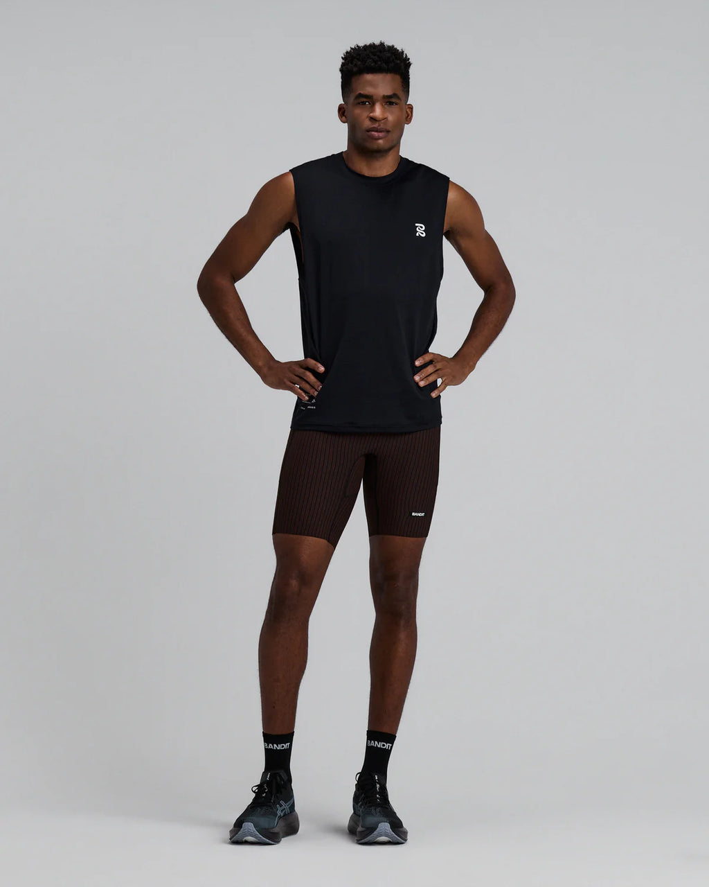 Bandit Running Men's Micromesh™ Run Tank - Black