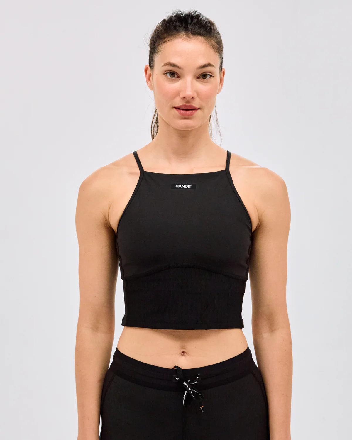 Bandit Running Stamina™ 7 Pocket Nova Crop - Black