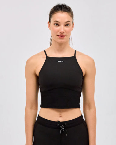 Bandit Running Stamina™ 7 Pocket Nova Crop - Black