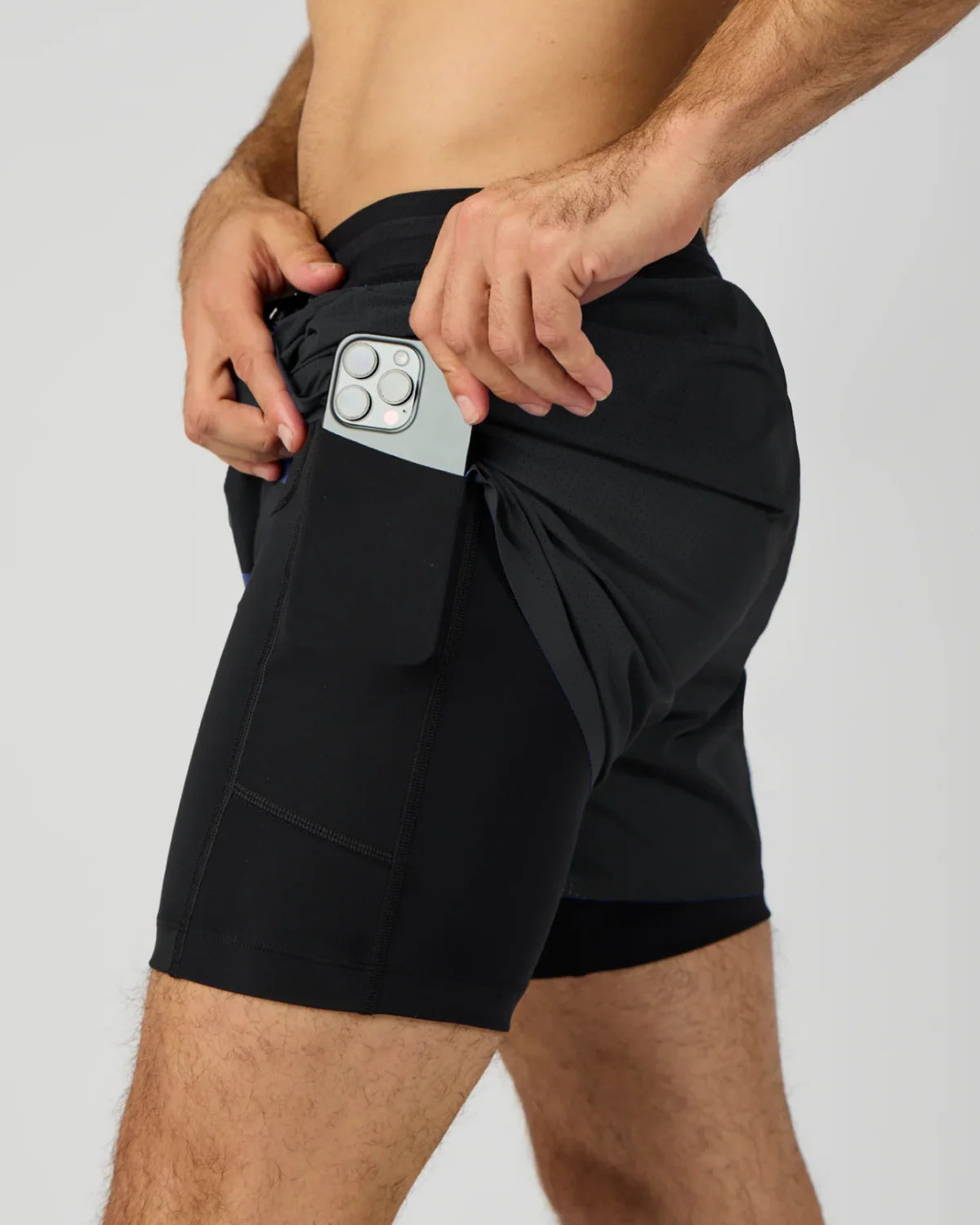 Bandit Running Men's Vento™ 5" Run Short - Black