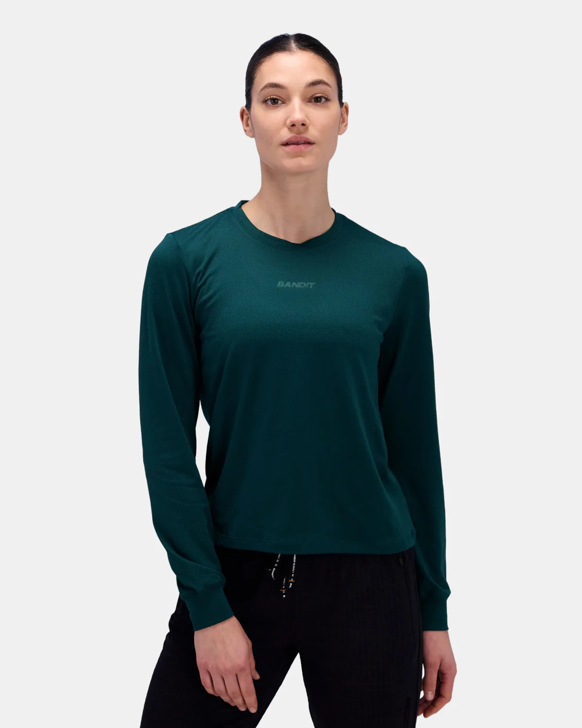 Bandit Running Women's Micromesh™ Long Sleeve Tee - Storm