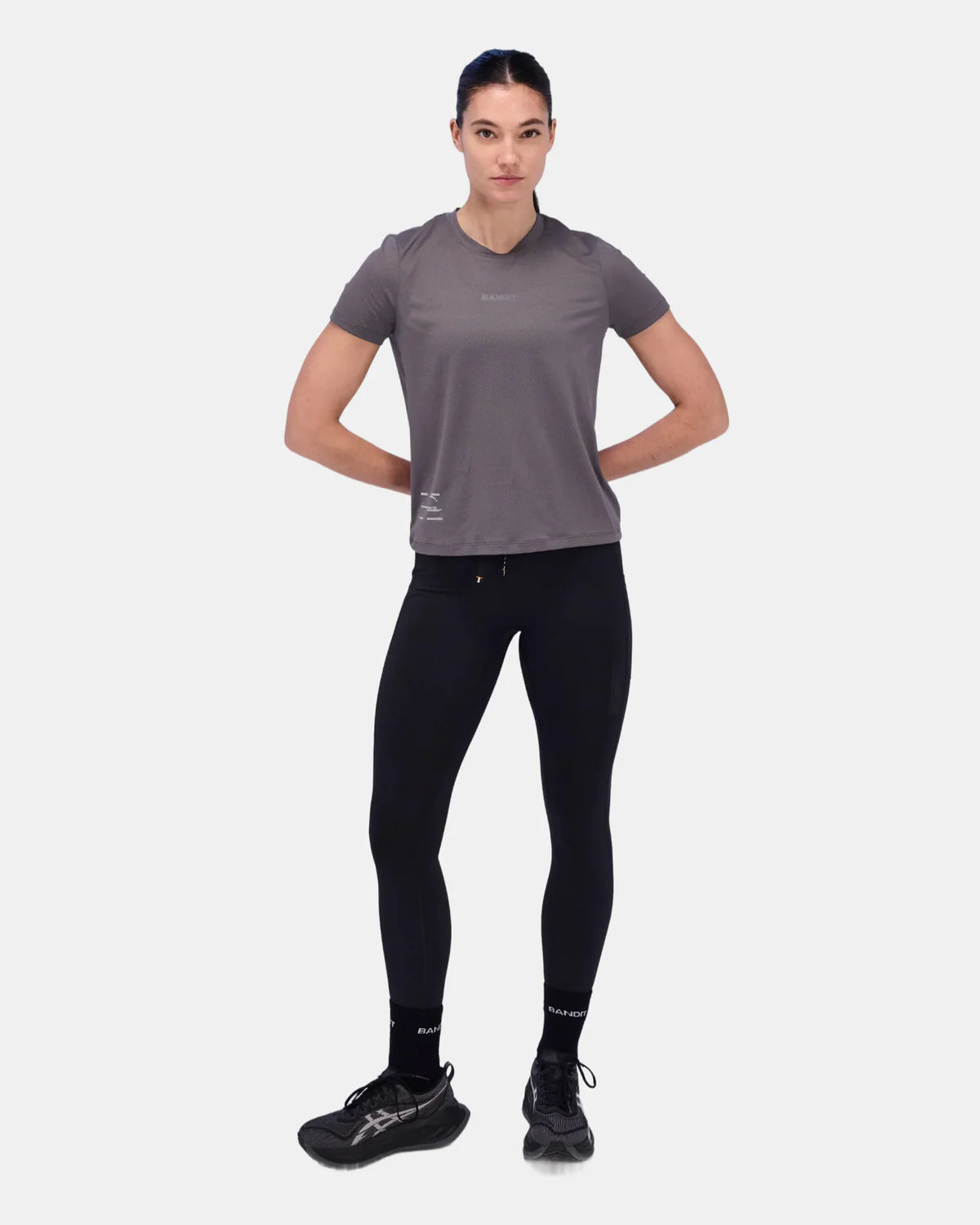 Bandit Running Women's Micromesh™ Run Tee - Haze