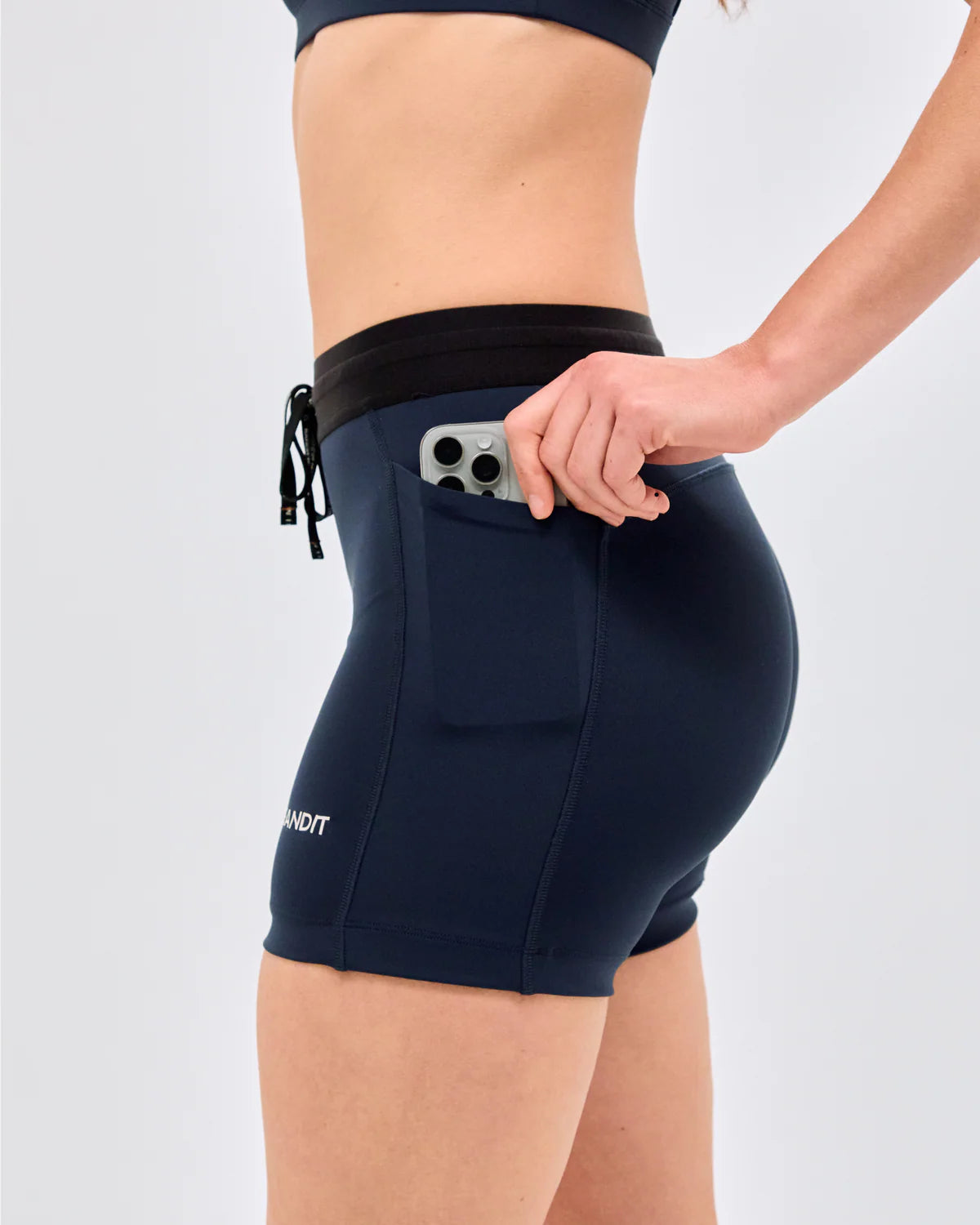 Bandit Running Stamina™ 5" Women's Compression Shorts - NY Navy