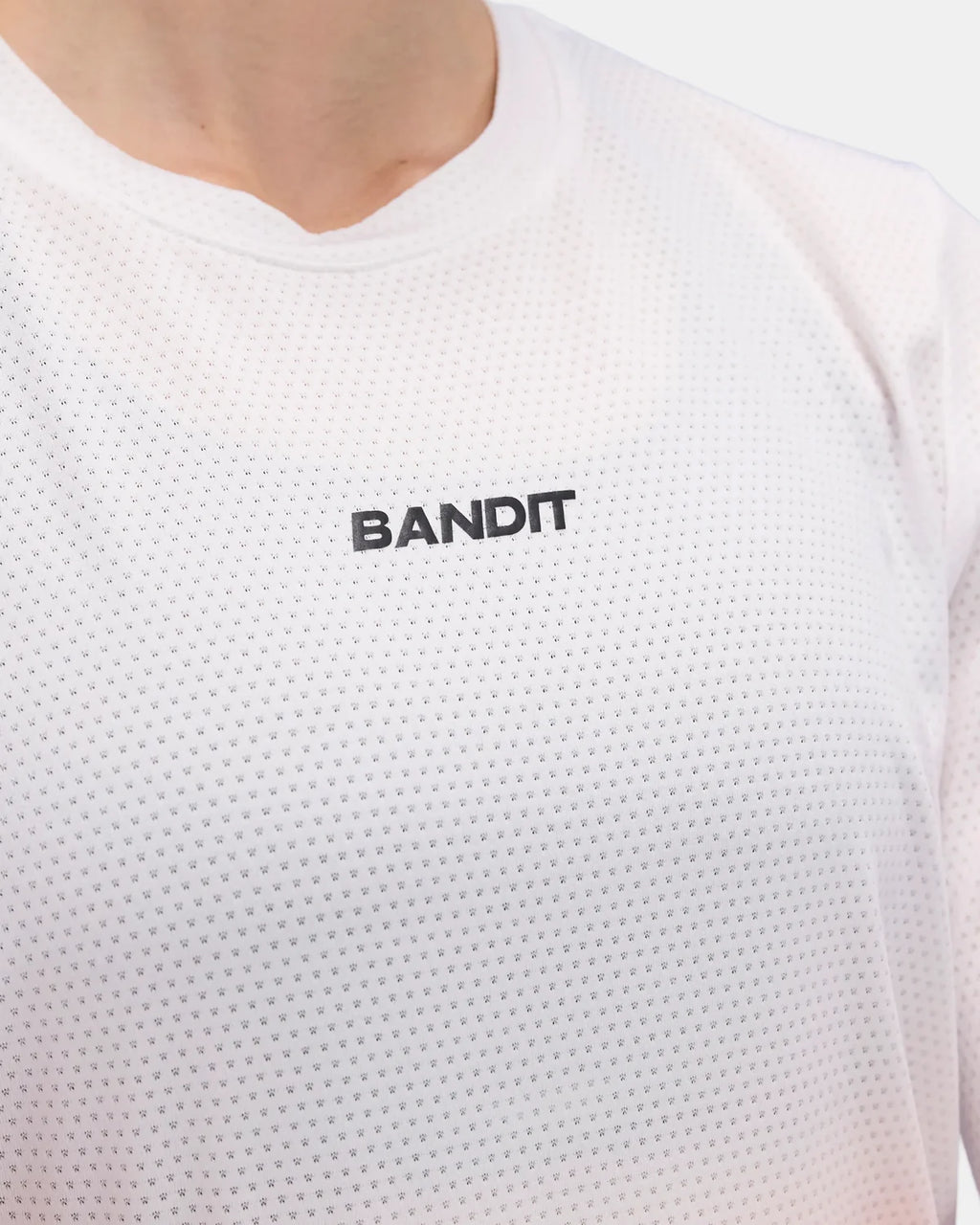 Bandit Running Women's Micromesh™ Long Sleeve Tee - White