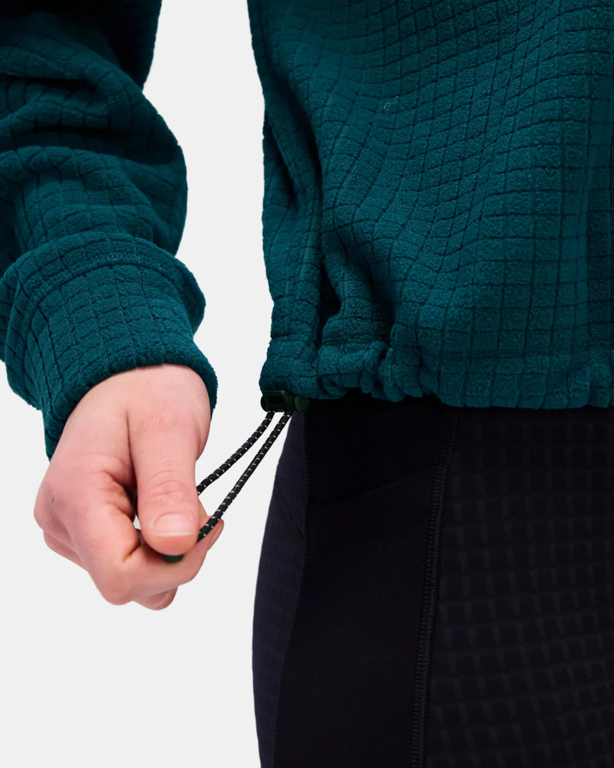 Bandit Running Women's MacroSoft Grid™ Quarter Zip - Storm