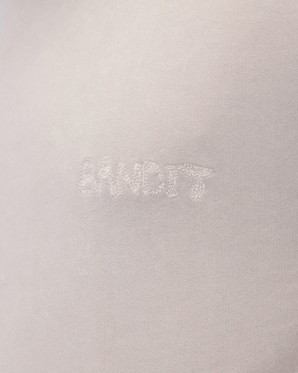 Bandit Running Cotton Fleece Embroidered Hoodie - Ash