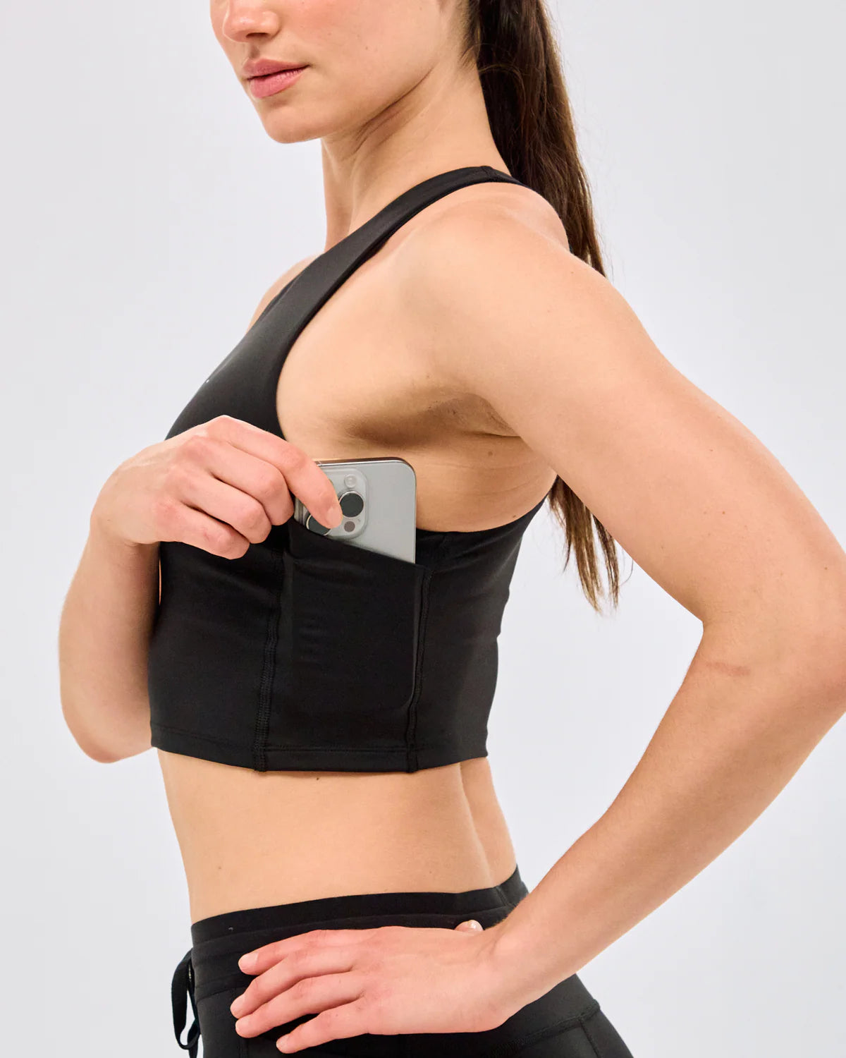 Bandit Running Stamina™ Race Crop - Black