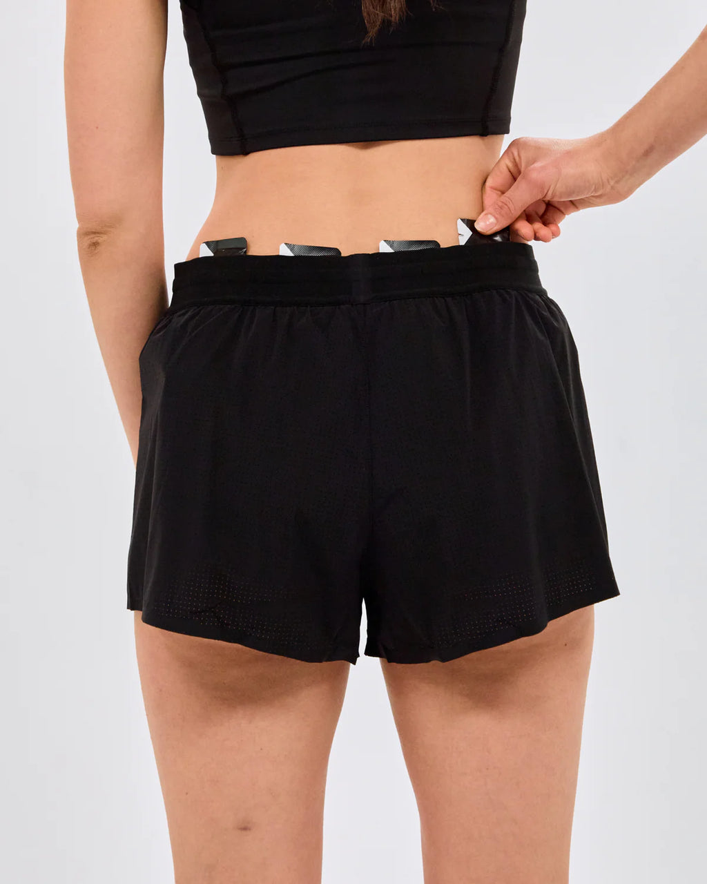 Bandit Running Women's Vento™ 3" Split Short - Black