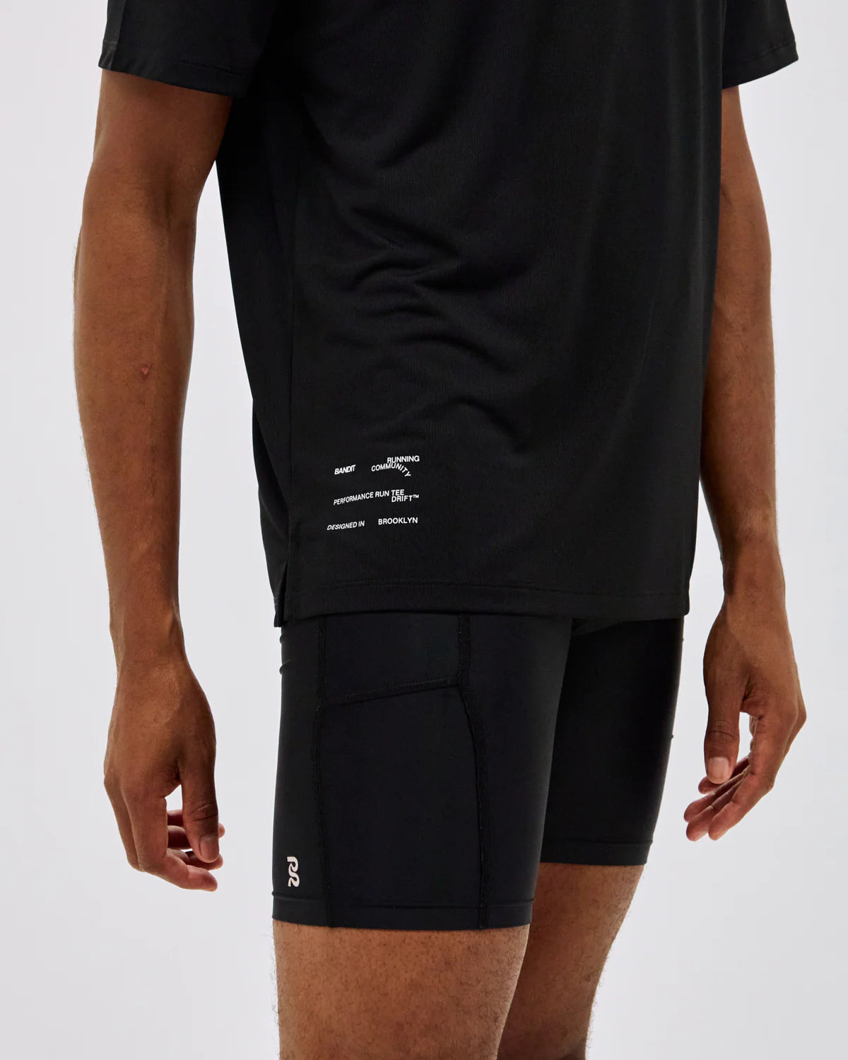 Bandit Running Drift™ Performance Training Tee - Black