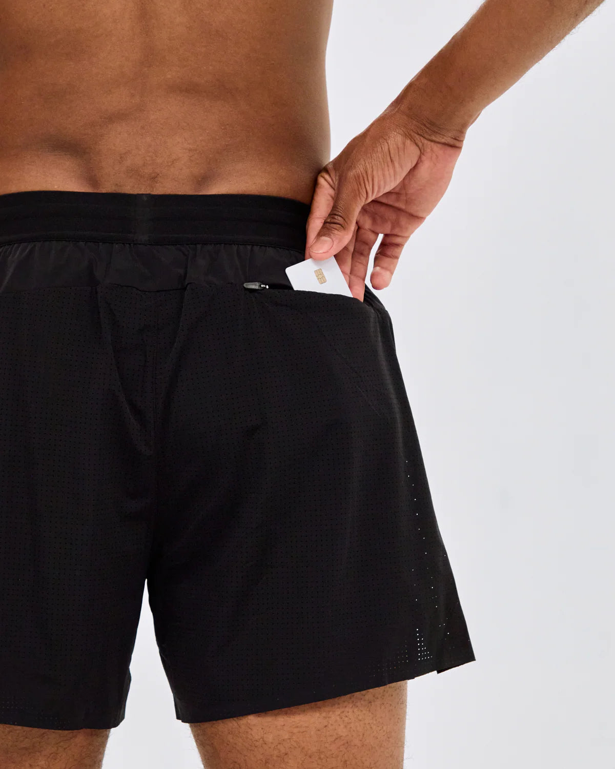 Bandit Running Men's Vento™ 5" Run Short - Black