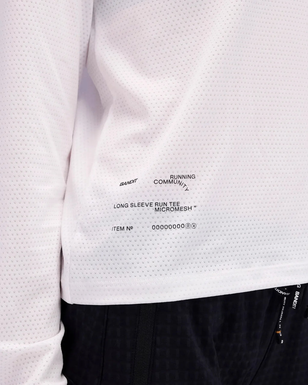 Bandit Running Women's Micromesh™ Long Sleeve Tee - White