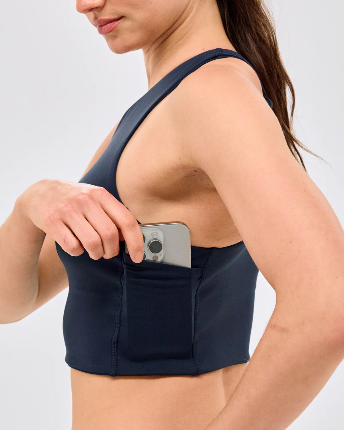 Bandit Running Stamina™ Race Crop - NY Navy