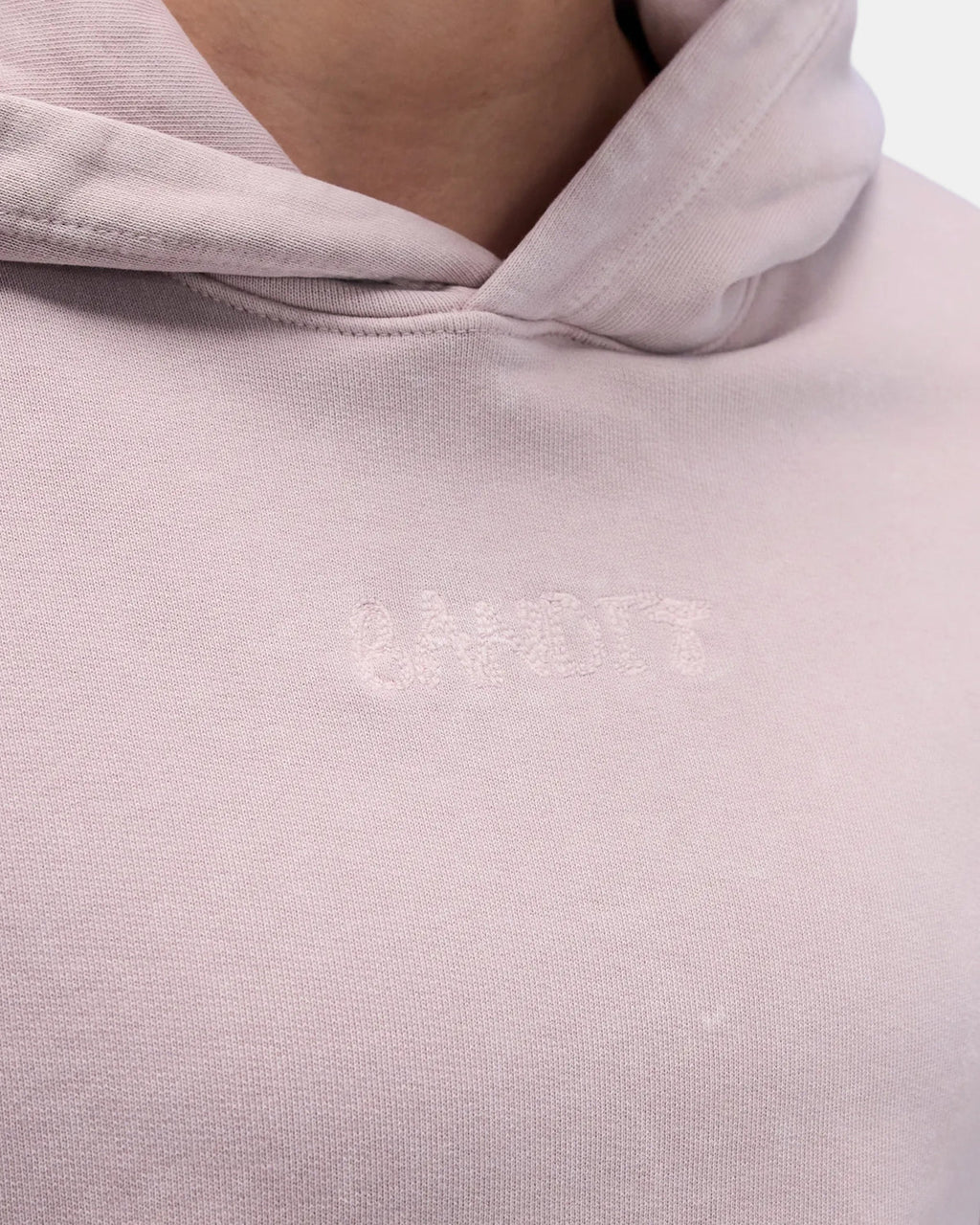 Bandit Running Women's Stitch Logo Cropped Hoodie - Ash