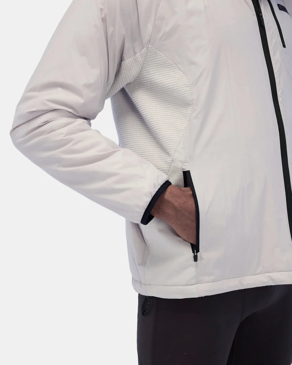 Bandit Running Coldfront™ Jacket, Unisex - Ash