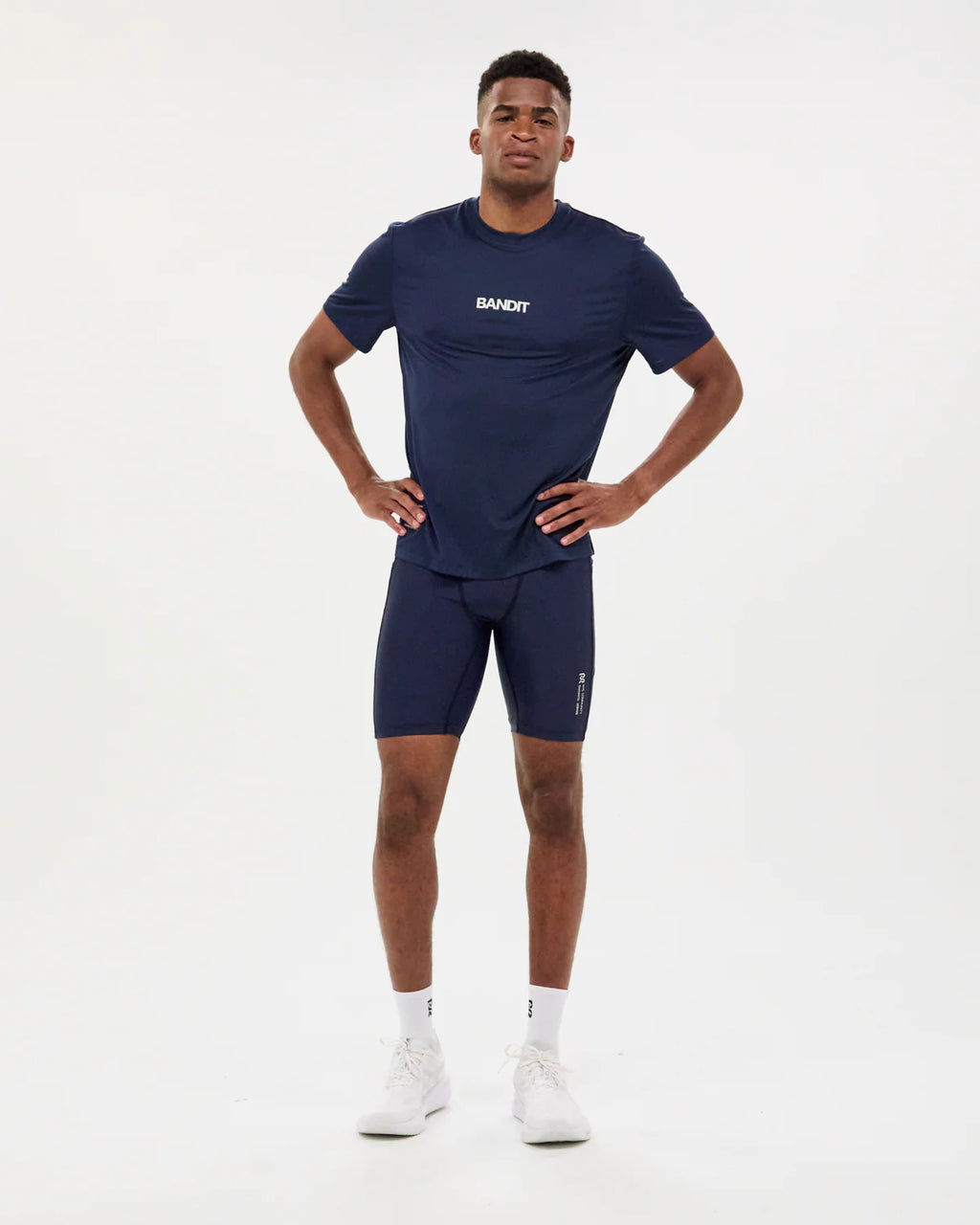 Bandit Running Drift™ Performance Training Tee - NY NAVY