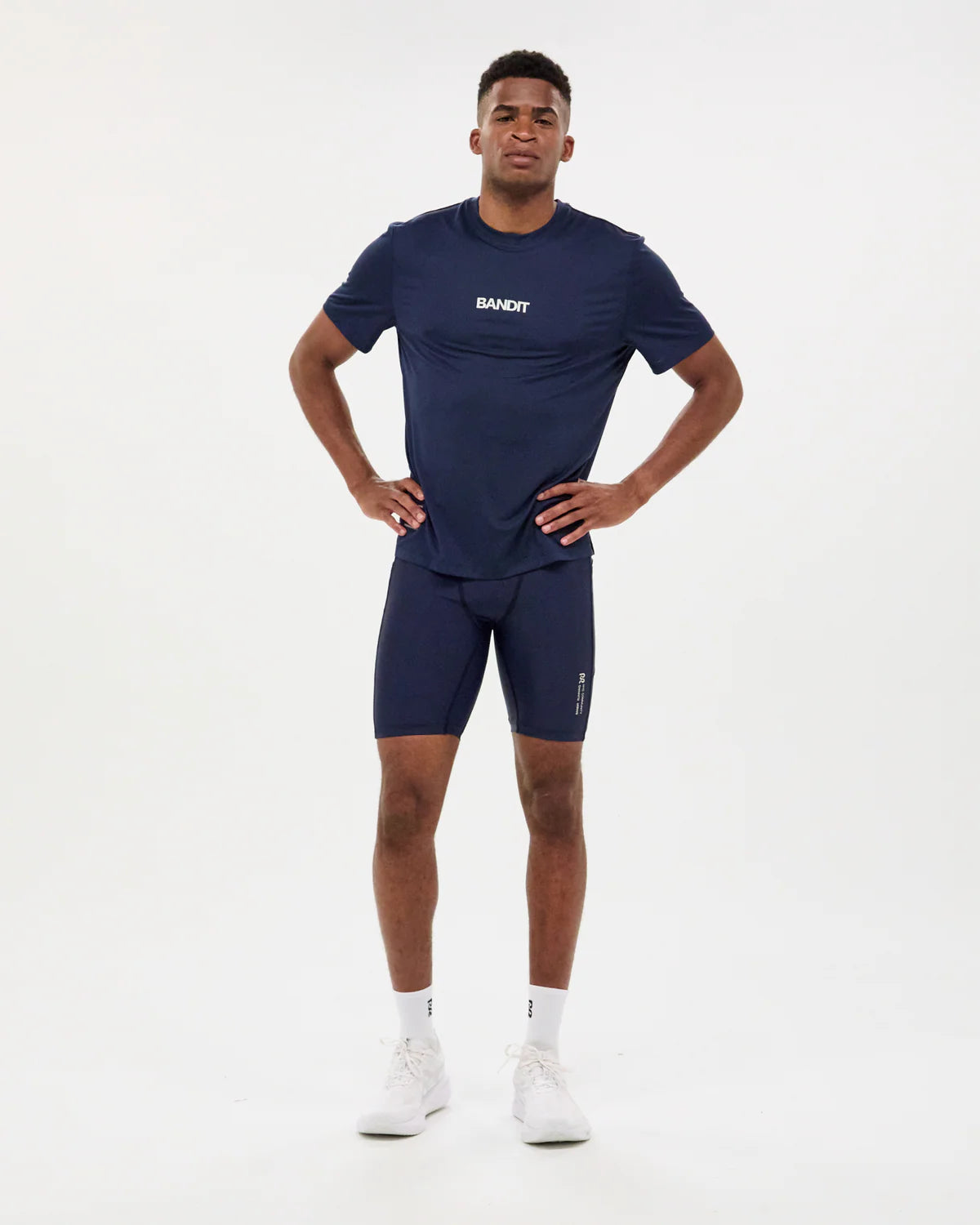 Bandit Running Drift™ Performance Training Tee - NY NAVY