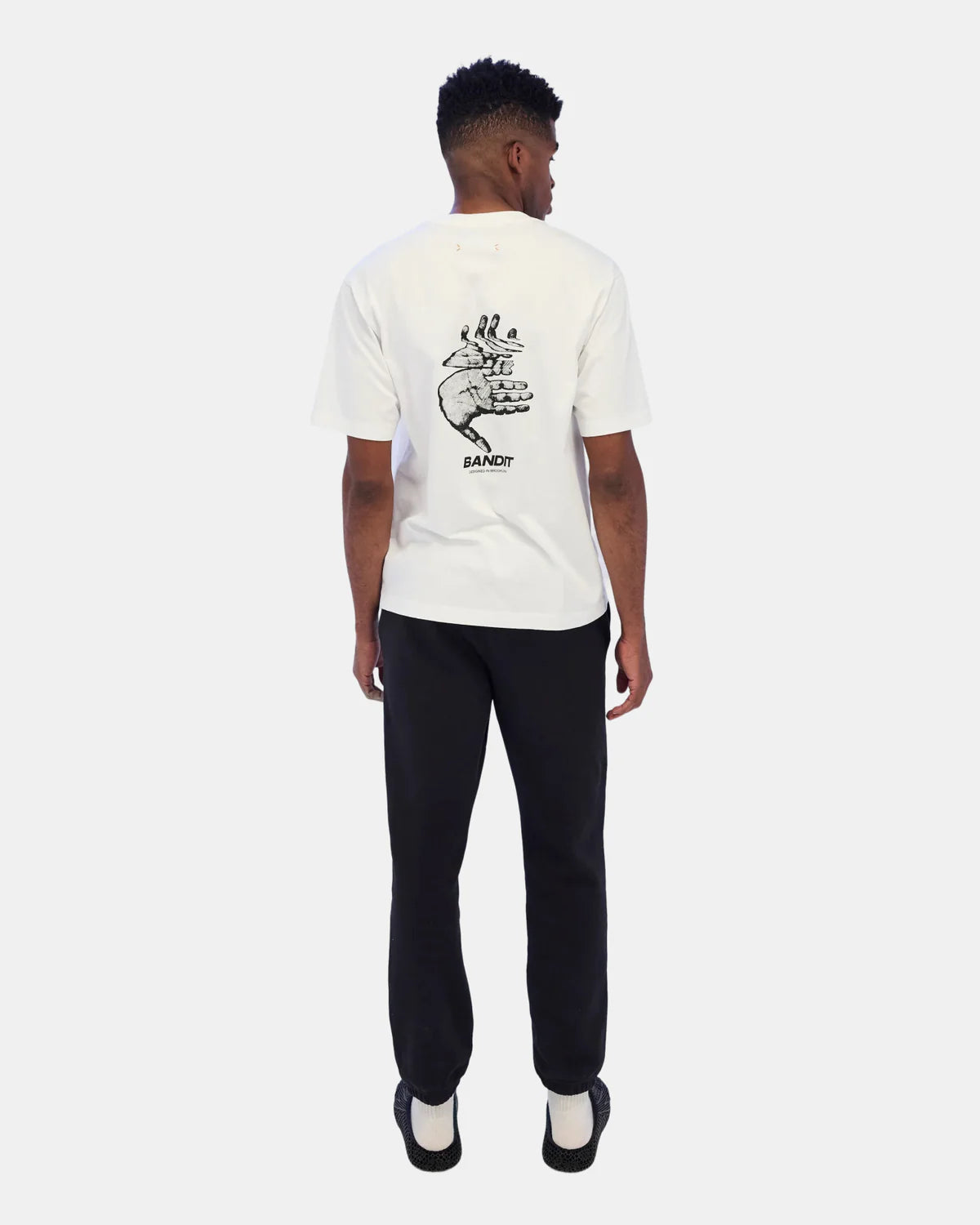 Bandit Running  Winter Classic Cotton Tee, Unisex - Magic Hands