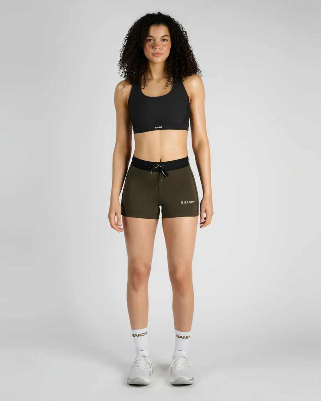 Bandit Running Cadence™ Scoop Neck Run Bra - Black