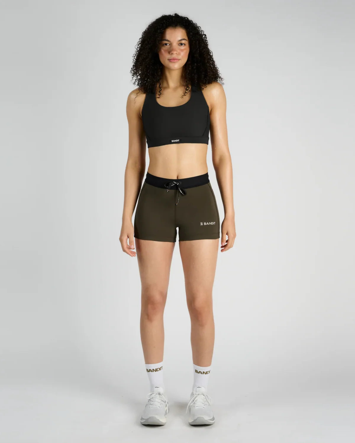 Bandit Running Cadence™ Scoop Neck Run Bra - Black