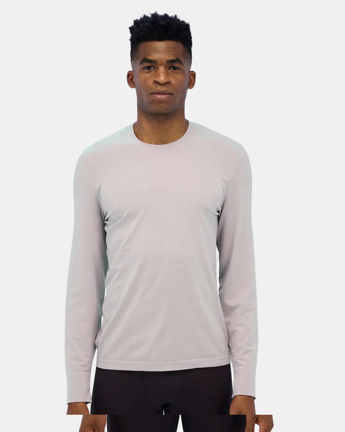 Bandit Running Men's Mercury Seamless™ Long Sleeve - Ash Gradient