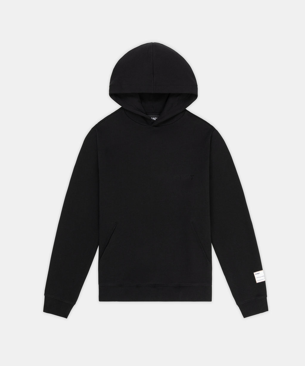 Bandit Running Melted Bandit Embroidered Hoodie - Black