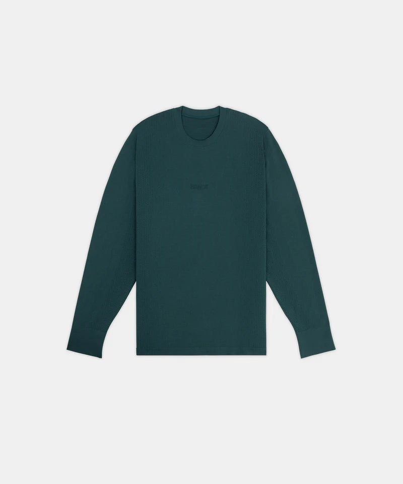 Bandit Running Men's Mercury Seamless™ Long Sleeve - Storm Gradient