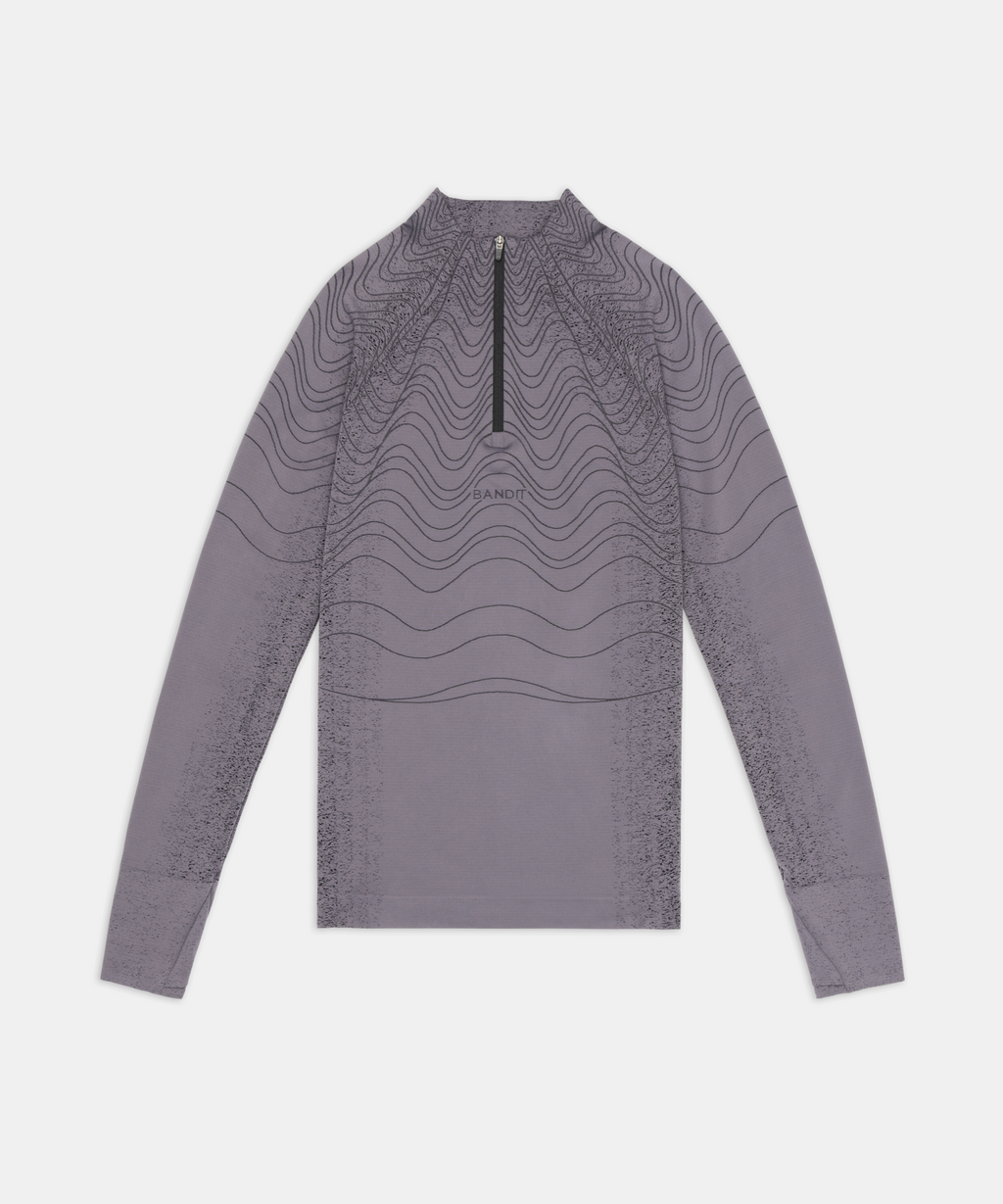 Bandit Running Women's Aceno Quarter Zip - Haze