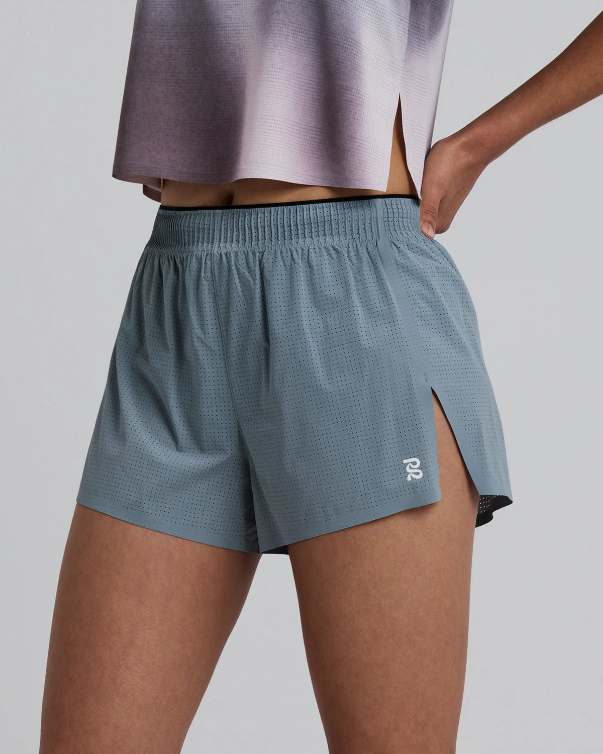 Bandit Running Women's Vento™ Next Gen 3" Split Short - Tranquil Blue