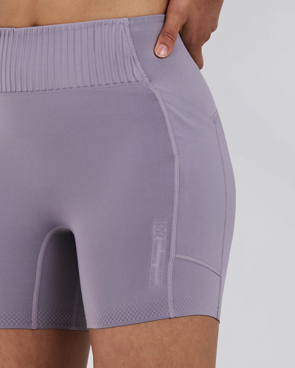 Bandit Running Women's Stamina-V™ High Waist 5" Compression Short - Violet Fog