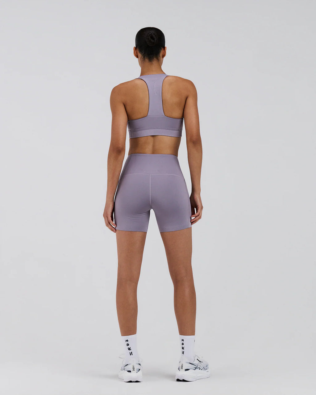 Bandit Running Women's Stamina-V™ High Waist 5" Compression Short - Violet Fog